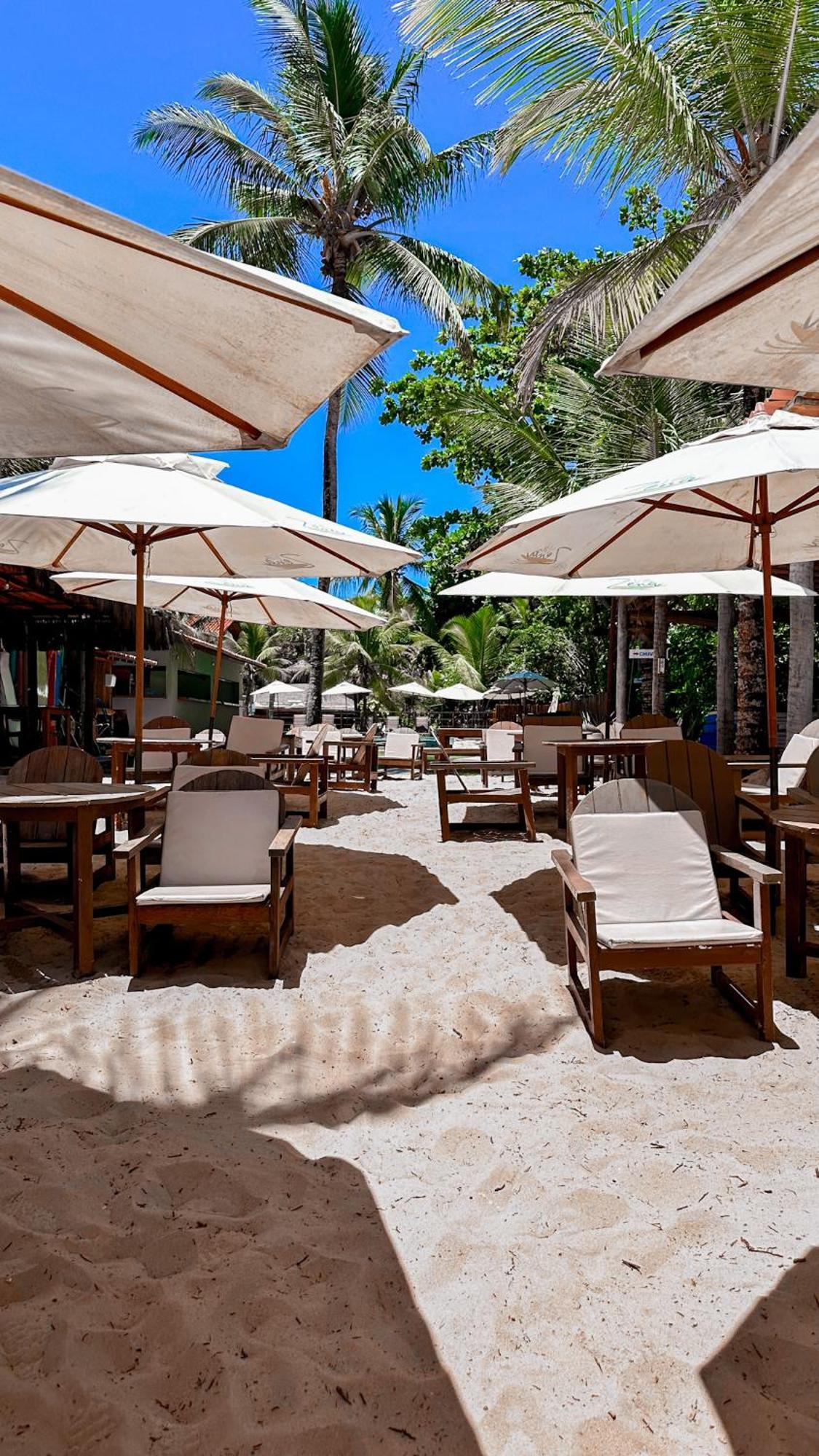 Pousada Villa Zena - Frente Ao Mar - Pe Na Areia 塞古罗港 外观 照片