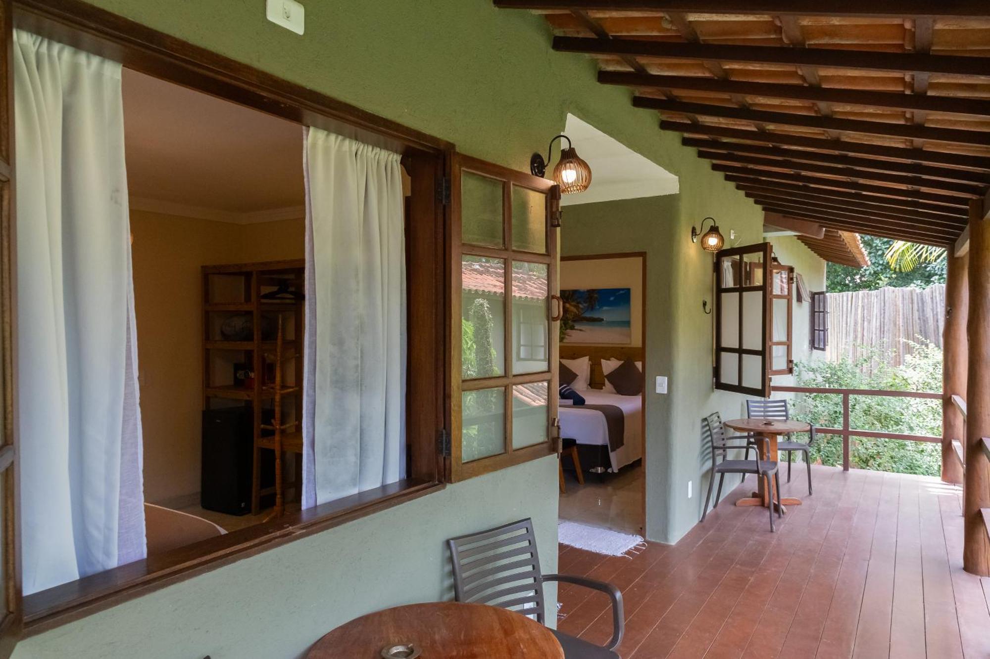 Pousada Villa Zena - Frente Ao Mar - Pe Na Areia 塞古罗港 外观 照片